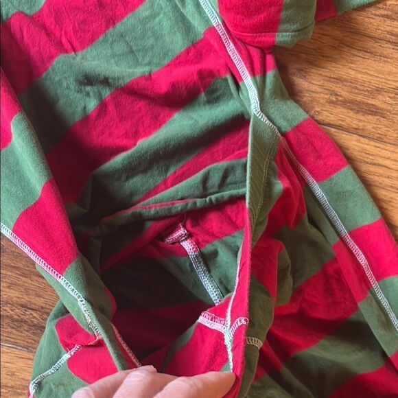 J.Crew Striped Red and Green One Piece with Butt flap - Picture 9 of 10